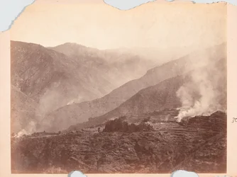 Village en feu, expédition de Black Mountain