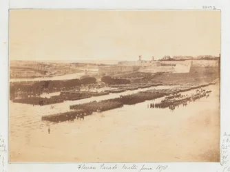 Parade de Florian, Malte, juin 1878