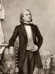 Franz Liszt (1811-1886) pianiste et compositeur hongrois
