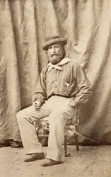 Giuseppe Garibaldi à Caserte en 1860