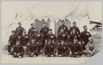 Vétérans de la mutinerie indienne du 2e régiment Gurkha (Prince of Wales