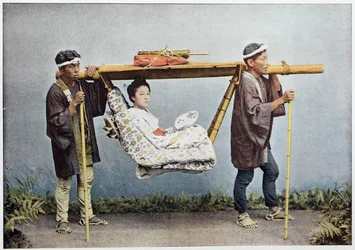 Chaise de voyage japonaise