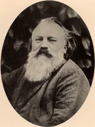 Johannes Brahms (1833-1897) compositeur allemand