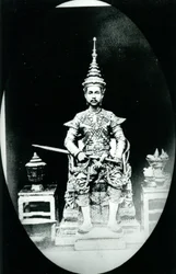 Le roi Chulalongkorn, c.1880 (photo n/b)