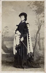 Marie-Sophie de Bavière - 1861 - Portrait de Marie-Sophie Amélie, duchesse en Bavière et reine des Deux-Siciles (1841-1925)