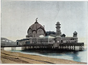 Nice. Le Casino. Photo dans « Autour du Monde », sd. fin 19e siècle
