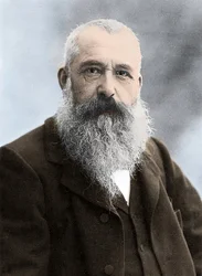Portrait de Claude Monet (1840-1926), peintre français.