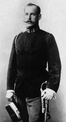 Portrait de Constantin Ier (1868-1923) roi de Grèce de 1913 à 1917