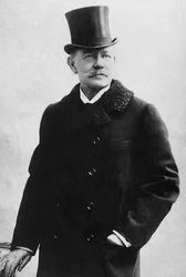 Portrait du comte Michael Nicolaievich Muravieff (1845-1900) homme politique russe. Photographie, début du 20e siècle.