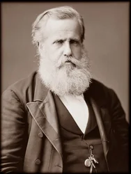 Portrait de Dom Pedro II (Pierre II) (Dom Pedro de Alcântara) (1825-1891), empereur du Brésil