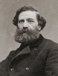 Portrait de Félix Pyat (1810-1889) écrivain, journaliste et homme politique français