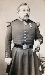 Portrait du général Plombin. Photographie du 19ème siècle