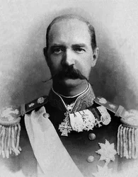 Portrait de Georges Ier (1845-1913), roi de Grèce de 1863 à 1913.