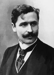 Portrait de Georges Feydeau (1862-1921), dramaturge français.