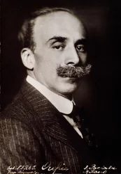 Portrait de Giacomo Orefice (photo n/b)