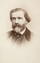Portrait de Giuseppe Verdi, vers les années 1860
