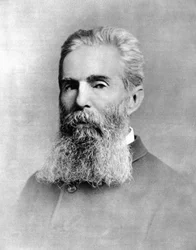 Portrait de Herman Melville (1819-1891) romancier américain.