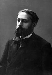 Portrait de José Maria de Heredia (1842-1905), poète français d
