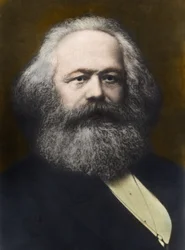 Portrait de Karl Marx (1818-1883) 1878