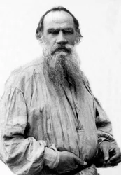 Portrait de Léon Tolstoï (1828-1910), écrivain russe.