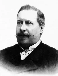Portrait de Louis Ier de Wittelsbach (1786-1868), roi de Bavière de 1825 à 1848, fils de Maximilien Ier, il abdique en faveur de son fils Maximilien II