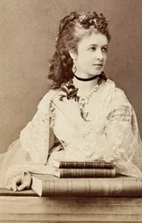 Portrait de Pauline Lucca, vers les années 1860