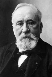 Portrait de Pierre Puvis de Chavannes (1824-1898), peintre symboliste français