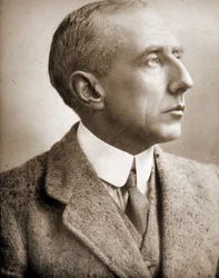 Portrait de Roald Amundsen (1872 - 1928).