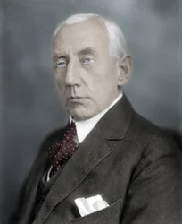 Portrait de Roald Amundsen (1872 - 1928).