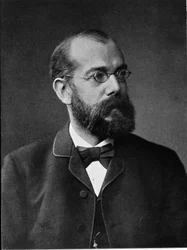 Portrait du médecin allemand Robert Koch (1843-1910)