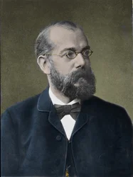 Portrait du médecin allemand Robert Koch (1843-1910)