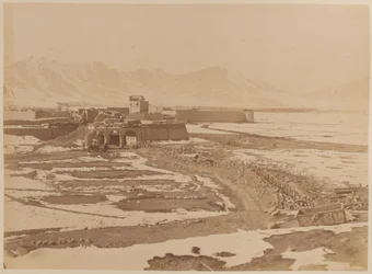 Le cantonnement de Sherpur, vers 1879