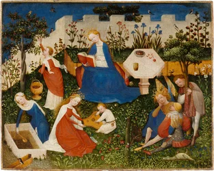 Le Petit Jardin du Paradis, vers 1410-20