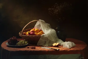 Nature morte classique aux fruits