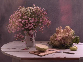 Nature morte « Récolte du jardin »