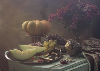 Nature morte « Récolte rustique »