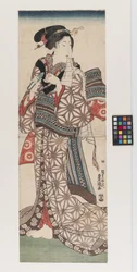 Femme se coupant les ongles, vers 1845