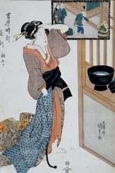 Heure du tigre, septième heure du matin, vers 1818, estampe d