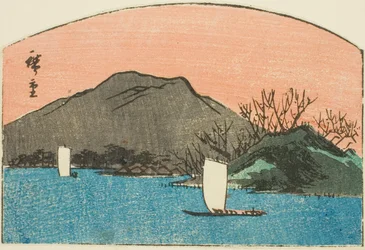 Bateaux sur le lac, section d