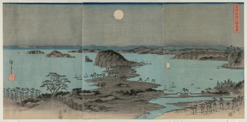 Huit vues de Kanazawa la nuit