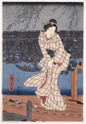 Soir sur la rivière Sumida