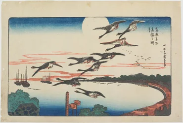 Pleine lune sur Takanawa