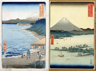 Montagnes et littoral, deux vues de 