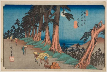 N° 26, Mochizuki, de la série « Les soixante-neuf stations du Kisokaidō »