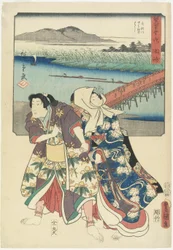 Okazaki, avril 1855