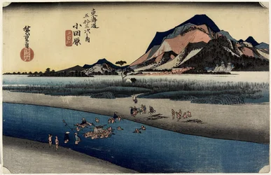 Rivière Sakawa, Odawara, c. 1833