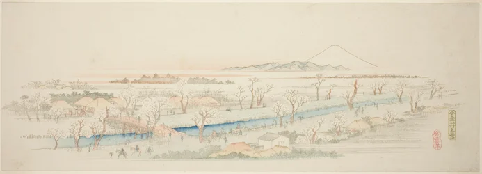 Vue de Koganei (Koganei no kei), d