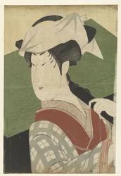 Portrait en buste de Nakamura Noshio II