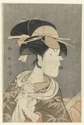 Portrait en buste de Nakayama Tomisaburo