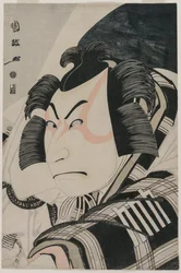 Nakamura Nakazo II en tant que Matsuomaru dans la scène de l